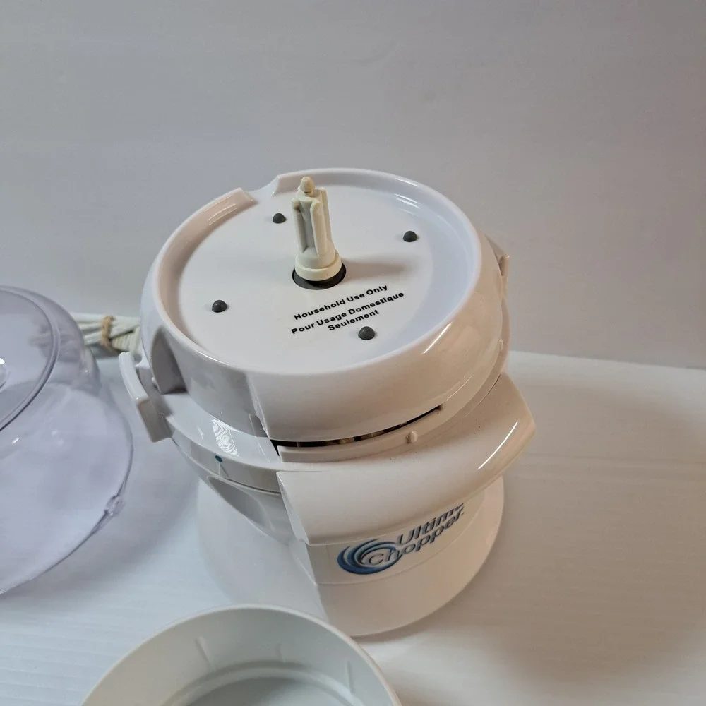 Ultimate Chopper CH-1-600 Food Processor White 750W Good Compact Mini Mincer
